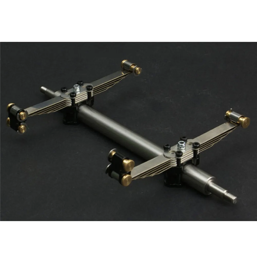 

For LESU Aluminium Alloy Suspension Axle Set for 1/14 TAMIYA RC Trailer Plate Truck DIY Model RC Car Parts