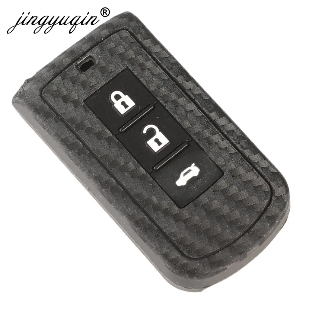 10pcs-portachiavi-per-auto-set-fob-per-MITSUBISHI-Outlander-Lancer-EX-ASX-Colt-Grandis-Pajero-Sport.jpg 10pcs portachiavi per auto set fob per MITSUBISHI Outlander Lancer EX ASX Colt Grandis Pajero Sport copertura a distanza in fibra di Silicone - 10pcs portachiavi per auto set fob per MITSUBISHI Outlander Lancer EX ASX Colt Grandis Pajero Sport