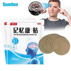10/20pcs Memory Health Care Patch For Kids Adult Relieve Forgetful Memory Decline Sticker Enhance Memory Herbal Medical Plaster
