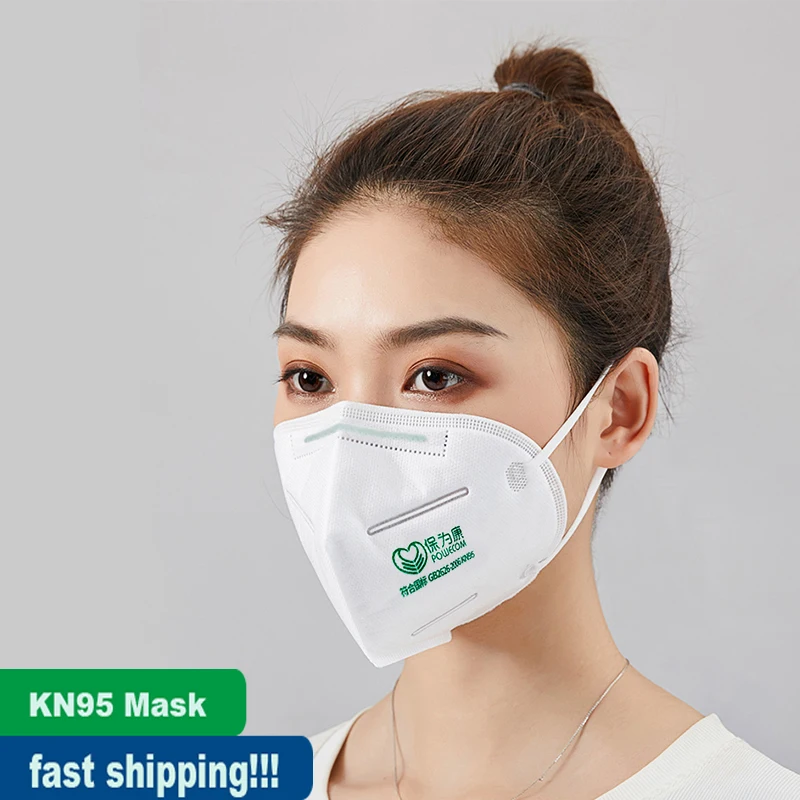 

50 Pcs Reusable Protective KN95 Mask 4 Layers PM2.5 Safety Face Mask Soft And Elastic Mouth Mask Anti Pollution Non-woven Mask