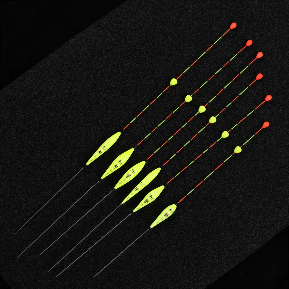 Super Long Tail Fishing Floats Durable Eye-catching Bead Bobbers Slip Drift Tube Indicator Buoy Strike Daytime Fishing Tackle