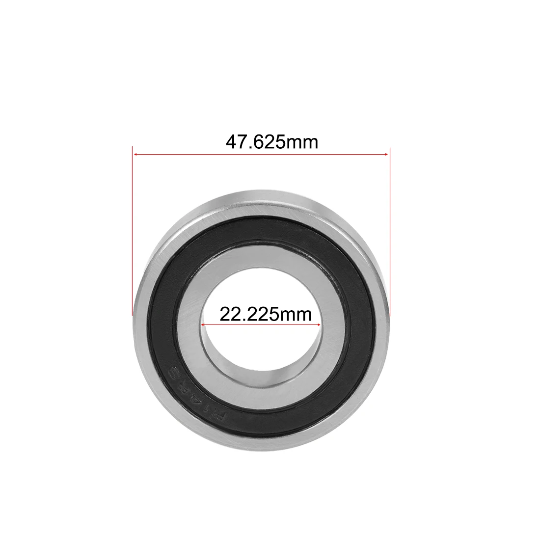 Uxcell R14-2RS шариковый подшипник с глубоким жёлобом 7/" x1-7/8" x1/" герметичный GCr15 подшипники 2 шт