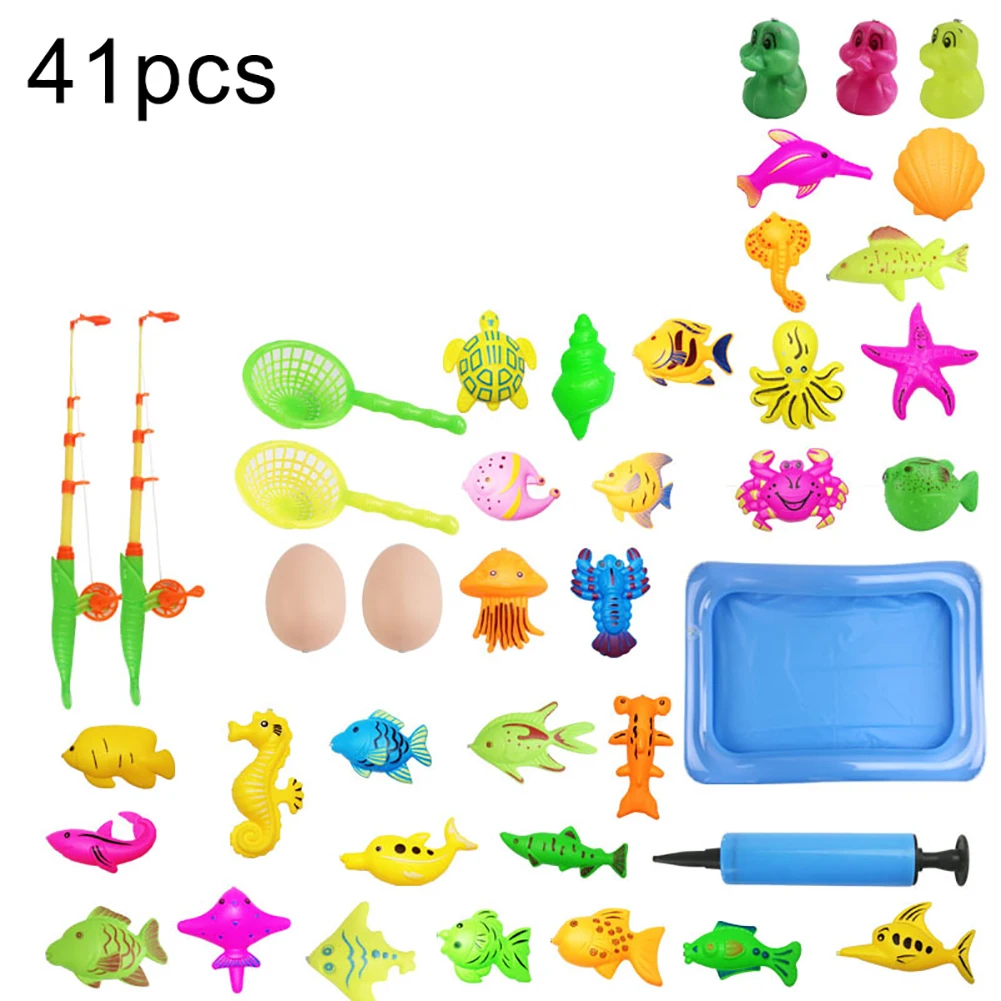 Магнитная игра рыбалка рыбка модель комплект ролевые игры Детская игрушка для раннего развития Детские игрушки для ванной уличная игрушка