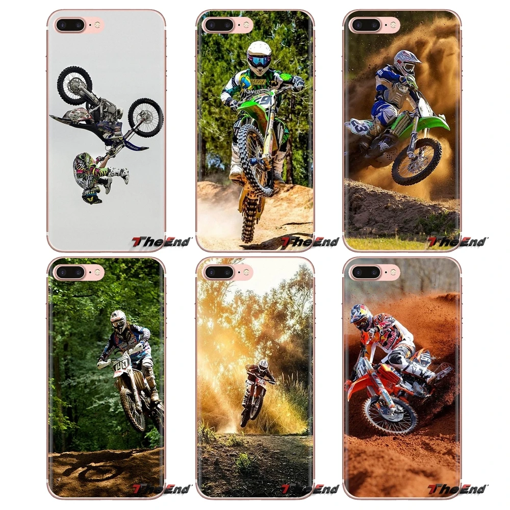 

For Huawei Honor 7X V10 6C V9 6A Play 9 Mate 10 Pro Y7 Y5 P8 P10 Lite Plus GR5 2017 Covers Dirt Bikes motorcycle race Moto Cross