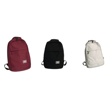 

Male and Female Student School Bag Backpack Student High School Backpack University College College Style Backpack