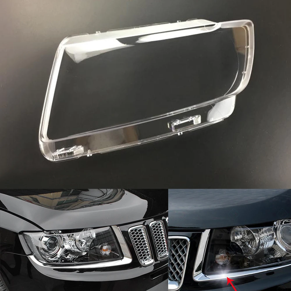 Налобный фонарь для Jeep Compass 2011 2012 2013 2014 2015 замена автомобильной крышки|Корпус| |