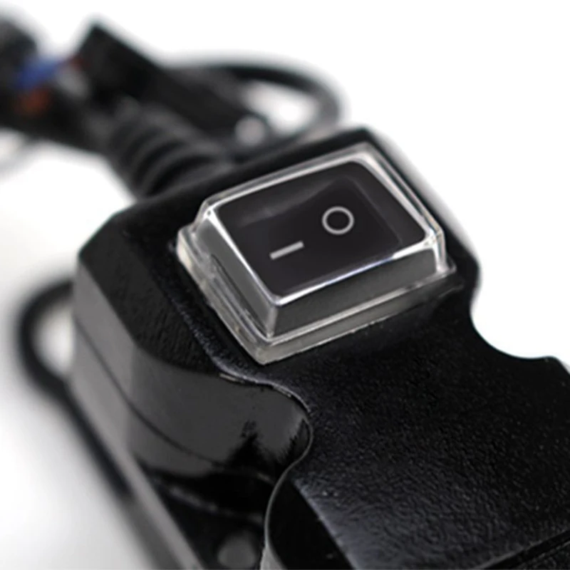 Водонепроницаемый двойной USB Мотоцикл Зарядное устройство розетка переключатель и крепления комплект