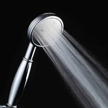 

Bathing Hand-held Supercharged Shower Head Bathroom Shower Pressurizing Water-saving Shower Head Thick, Fine-hole Nozzle