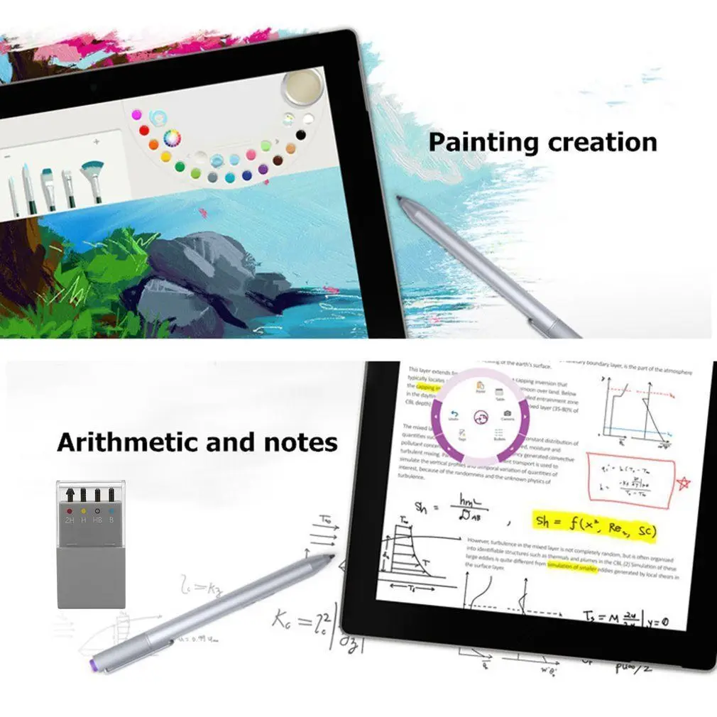 Последние США 4 советы Замена Стилус Перо наконечник Комплект для microsoft Surface Pro 2H HB B