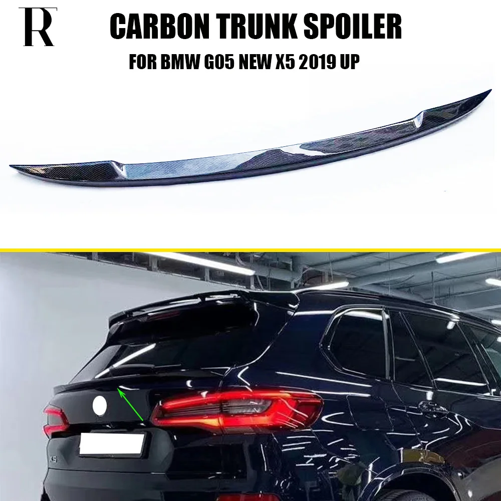 Стильный спойлер для заднего багажника из углеродного волокна X5 MP BMW G05 новинка 2019
