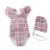 INS 2021 Kids Girls Swimwear Printed Toddler Swimsuit One Pieces Купальник Летняя Девочка Пляжная Одежда maillot de bain fille