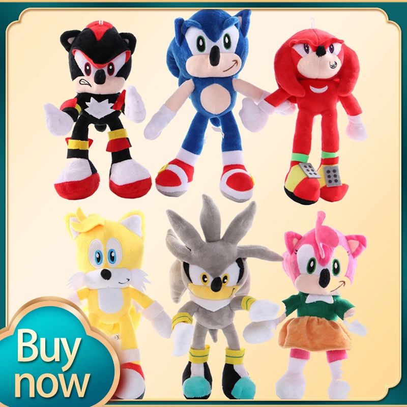 silver the hedgehog stuffed animal