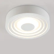 Потолочный светильник, светодиодный, простой, креативный, для спальни, для гостиной, прохода, коридор огней, входные огни, круглый светодиодный, алюминиевая рама, Ceil