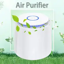 Портативный Воздухоочистители HEPA фильтр Зарядное устройство USB с Воздухоочистители удаления запаха с светодиодный ночной Светильник арома-диффузор для комнаты, офиса