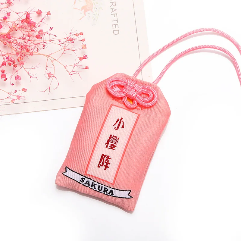 Аниме карточка Captor Keychian Omamori Милая Веселая искусственная сумка японское