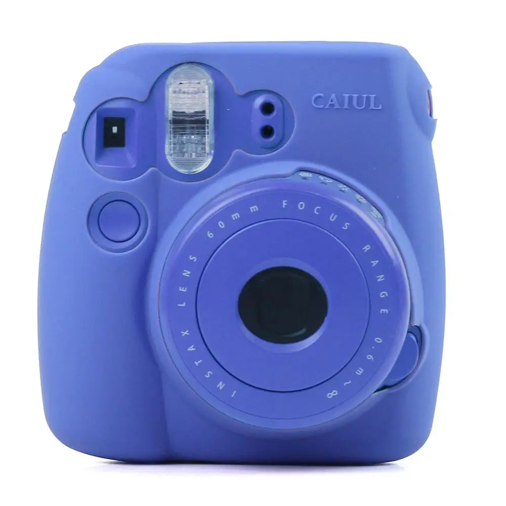 Чехол для мгновенной камеры Fujifilm Instax Mini 8 9 силиконовый мягкий чехол чехол-желе