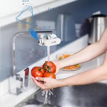 

Tap Water Purifier Faucet Washable Ceramic Percolator 3 Modes Anti Bacteria Chemical Compound Lead Remove Kitchen Filter