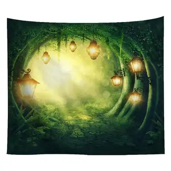 

Wall Hanging Tapestry Modern Printed Tapestry Pendant Gorgeous Wall Art Decor for Home Hotel Entrance Hall