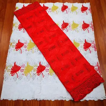 

latest swiss voile lace in switzerland dubai fabric 2020 african swiss lace fabric 2.5+2.5yards embroidery cotton dry lace