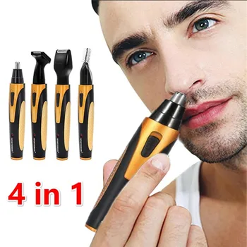 

Men Nose Hair Cutter 4in1 Electric Shaver Men Grooming Kit USB Rechargeable Trimmer Beard Shaving Razor Eyebrow Ear Hair Trimmer