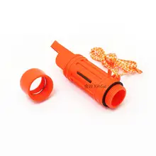 Новые продукты полки многофункциональный свисток пять в одном компас высокочастотный свисток выживания свисток с Firestone Hot Sel