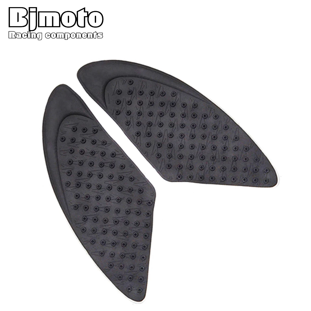 Decal Story Black Gas Fuel Tank Decal Pad Anti Slip Traction Side Knee Grip Protector For Kawasaki Ninja ZX10R 2006-2007