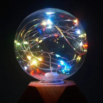 

Pack of 2 Retro Fairy LED with String Light Bulb Colorful Light for Christmas _WK