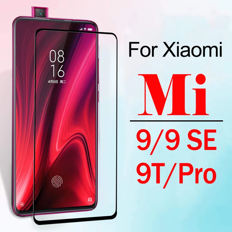 Защитное стекло mi 9 se для Xio 9lite T 9Tpro A3 CC9 безопасная защита экрана Xao 9e пленка из