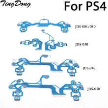 

2PCS Circuit Board PCB Ribbon for Sony PS4 Slim Pro JDS 001 030 040 050 Wireless Controller Conductive Film Keypad flex Cable