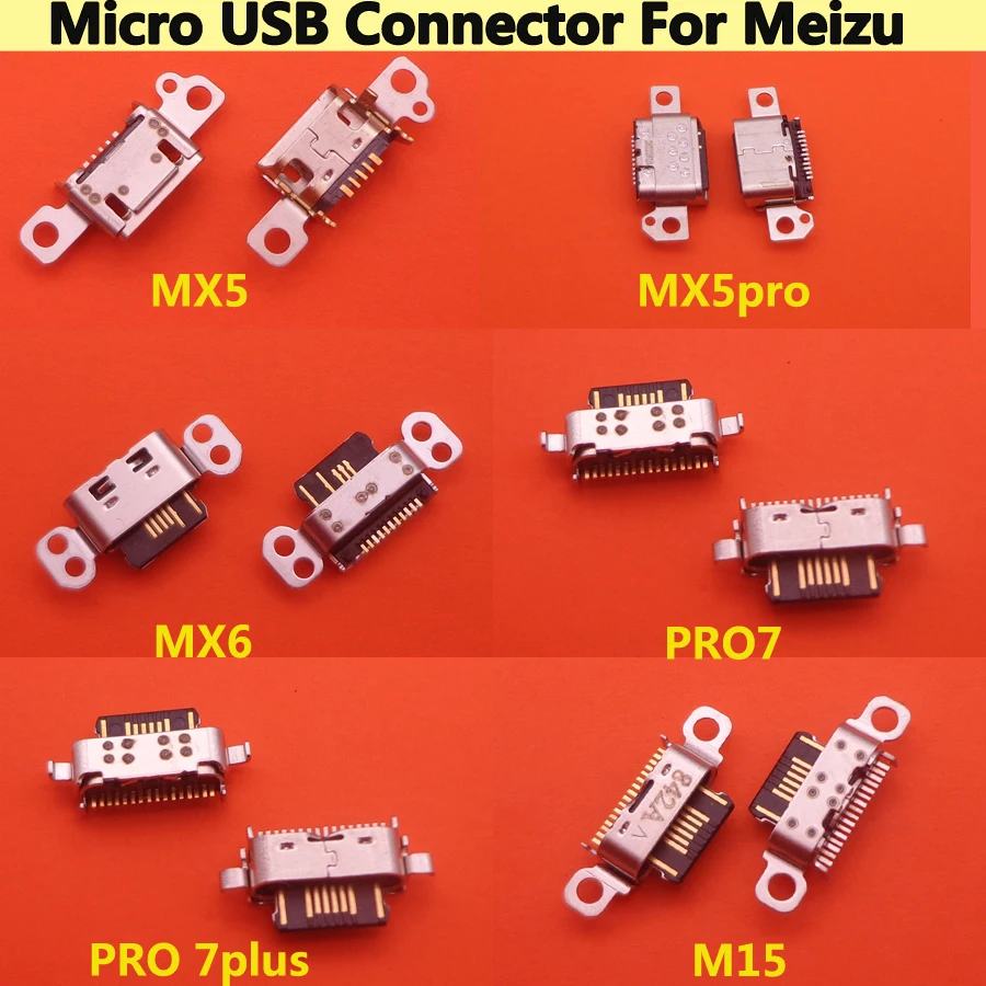 1Pcs Micro USB Power Charging Connector Plug Female Port Dock For.