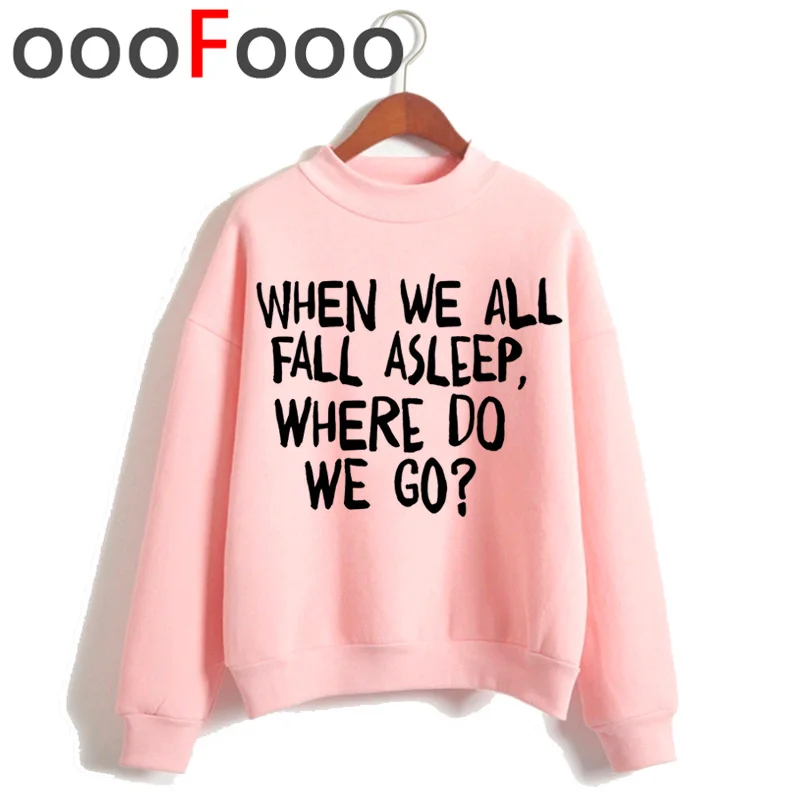 Billie Eilish Bad Guy Harajuku толстовки для женщин Ullzang хип хоп Забавный мультфильм толстовка 90s Эстетическая теплая уличная толстовка женская - Цвет: H4269