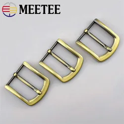 2/5 шт Meetee 40 мм пряжки для ремня для мужчин модные металлические пряжки для 38-39 мм пояс ремень голова DIY кожа Ремесло АКСЕССУАРЫ