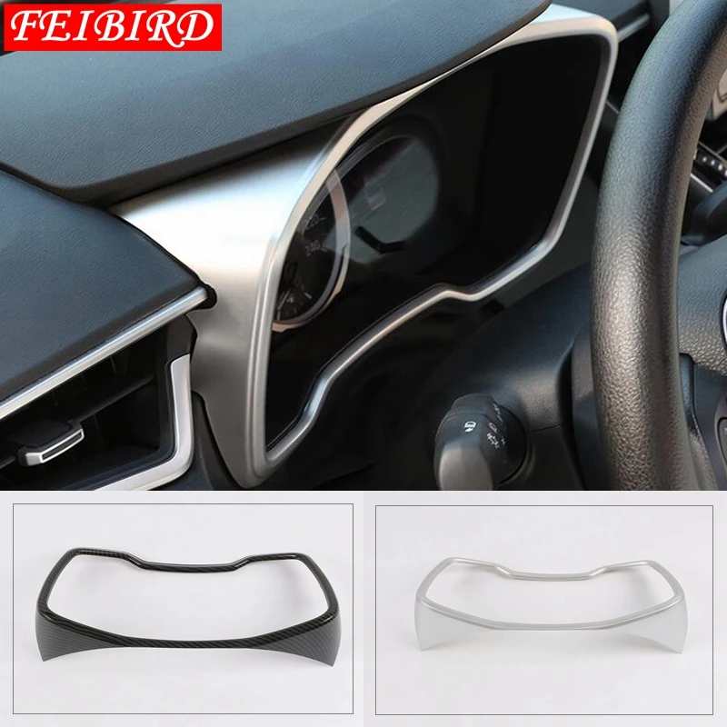 Приборная панель приборной панели датчика крышка отделка ABS/нержавеющая сталь