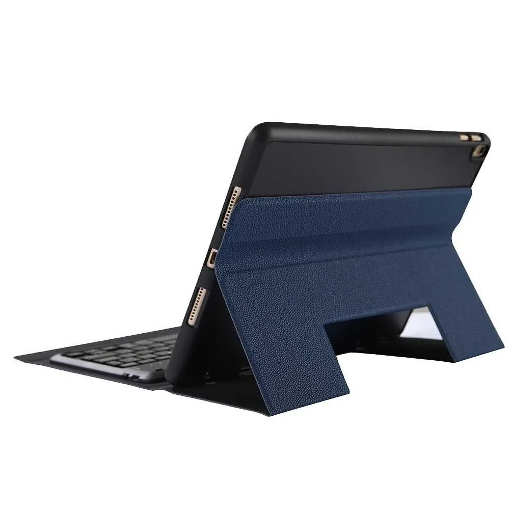 Беспроводная клавиатура чехол для планшета для iPad 10,2 дюймов iPad 7th Gen из искусственной кожи чехол-подставка для iPad 7th A2197 A2200 A2198
