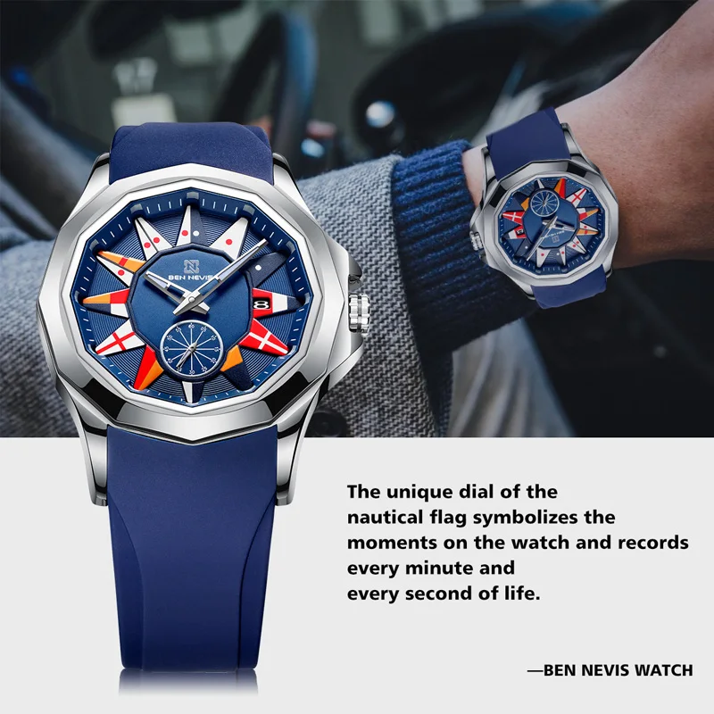New Arrival Fashion Men Watches Top Brand Luxury Small Second Dial Relogio Masculino Waterproof Auto Date Quartz Wrist Watches