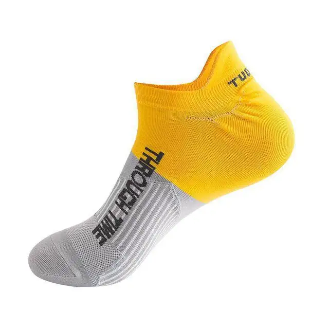 New Basketball Running Protection Ankle Cushioning Shock Breathable High Performance Cotton Sports Men's Socks 1Pair 4