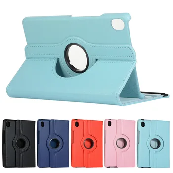 

360 Degree Rotating Leather Case for New Release Huawei MediaPad M6 8.4 2019 Cover for Huawei M6 8.4 inch tablet case+film+pen