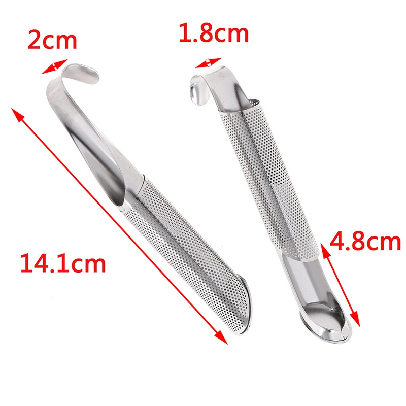 Stainless steel loose tea infuser stick strainer filter diffuser herbal loose