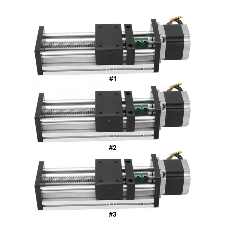 

Aluminum Alloy Double Shaft Ball Screw Linear Guide Rail with 57 Motor Linear Reciprocating Application for Automation Industry