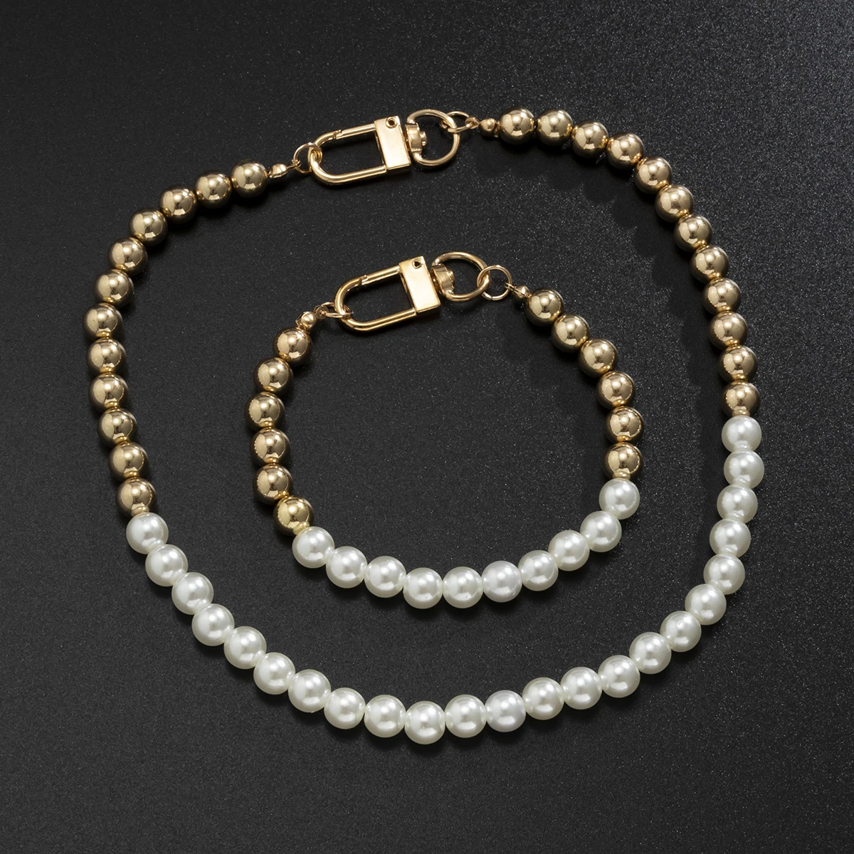 Shixin Imitation Beaded Pearl Choker 