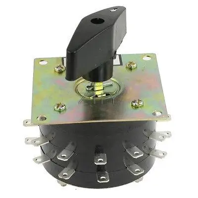 Сварочный аппарат 220V 15A 2 полюса 24 контакта комбинированное переключающее устройство