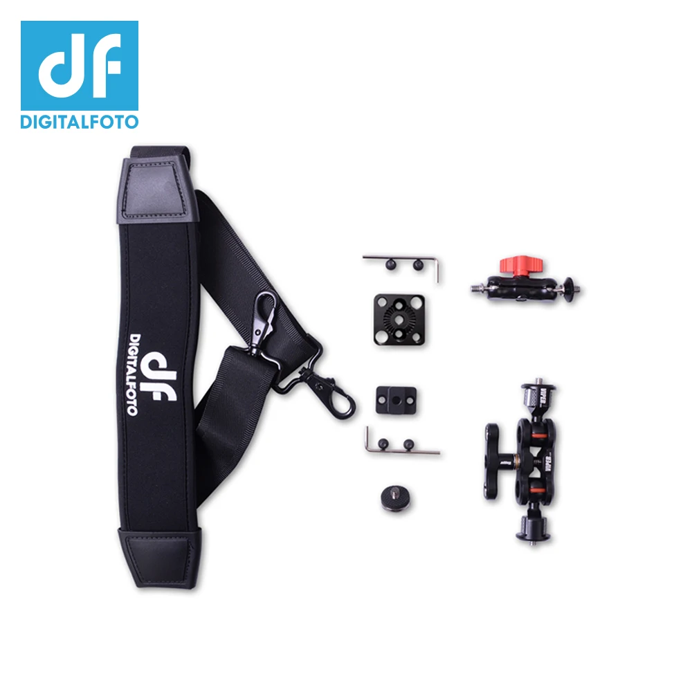 DF digitalfoto DJI Ronin S Ronn SC аксессуары для Кардана комплекты с ремешком, монитор СВЕТОДИОДНЫЙ Монтажная пластина освещения, Мини Волшебная рукоятка