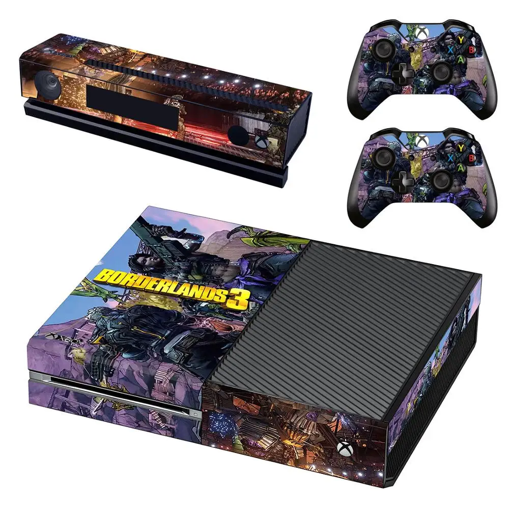 GSTM2847 Borderland 3 наклейка на кожу для Microsoft Xbox One консоли и 2 контроллера для Xbox One Skins стикер s винил - Цвет: GSTM2847