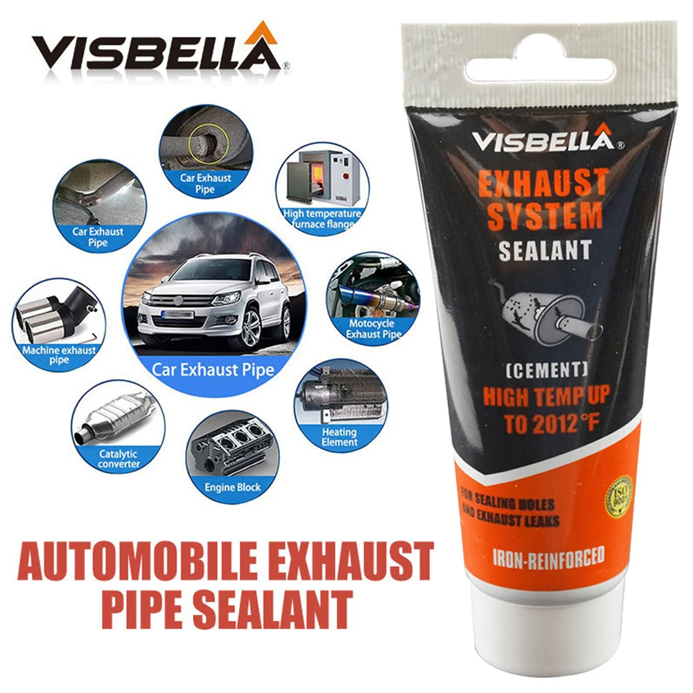 Visbella Exhaust Paste System Pipe Repair Kits High Temperature To