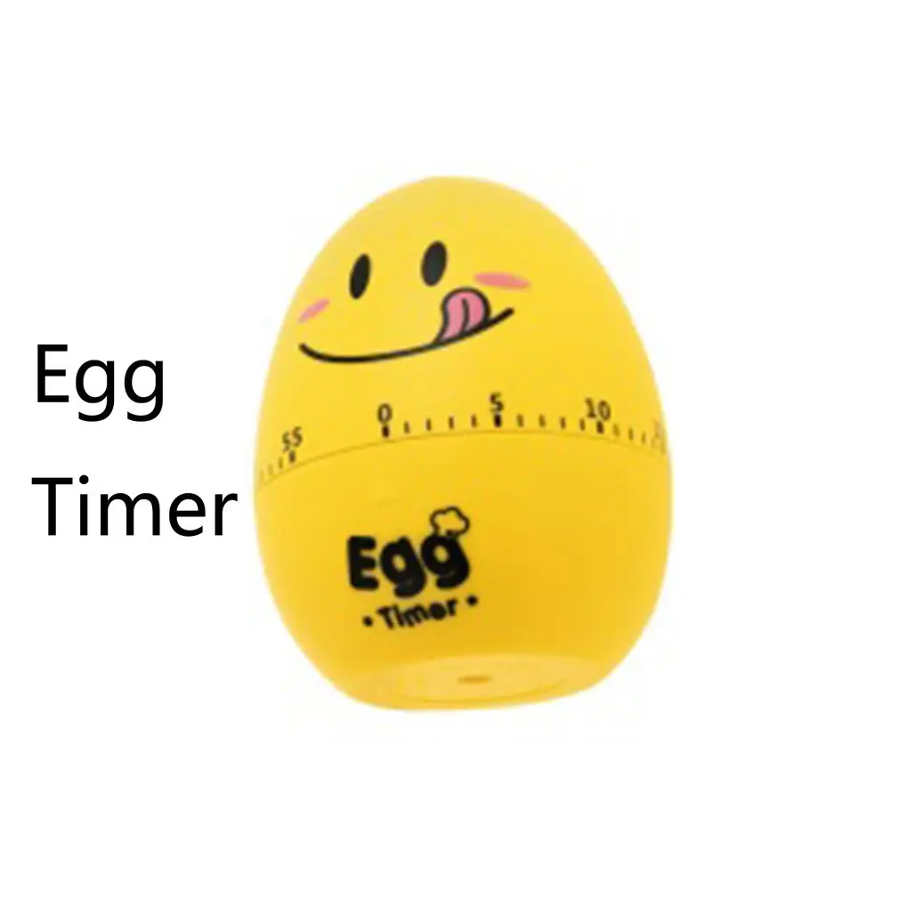 Мультфильм милые яйца таймер пластиковые механические TimersBlue