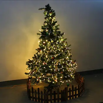 

30M Battery 300 LED Wire String Fairy Light Outdoor Holiday Wedding Christmas Party Led Garland String Light 110V US Plug