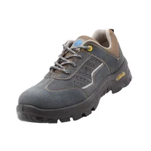 Нескользящие защитные ботинки со стальным носком для мужчин и женщин дышащая уличная Рабочая защитная обувь износостойкая кружевная защитная обувь