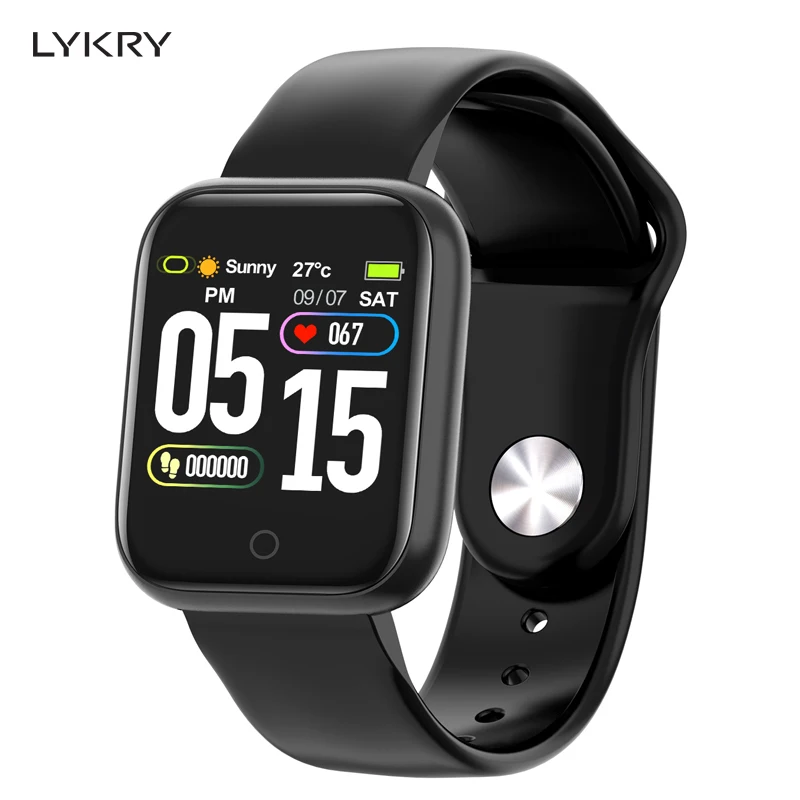 

LYKRY QW21 Women Smart Bracelet Sport Pedometer Smartwatch Blood Pressure Heart Rate Monitor Fitness Tracker Alarm Reminder