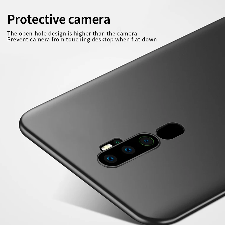 Для крышки Oppo A11x чехол для Oppo A9 A5 ультра-тонкий гладкий жесткий PC задняя крышка защитный чехол-бампер для телефона для Oppo A11x