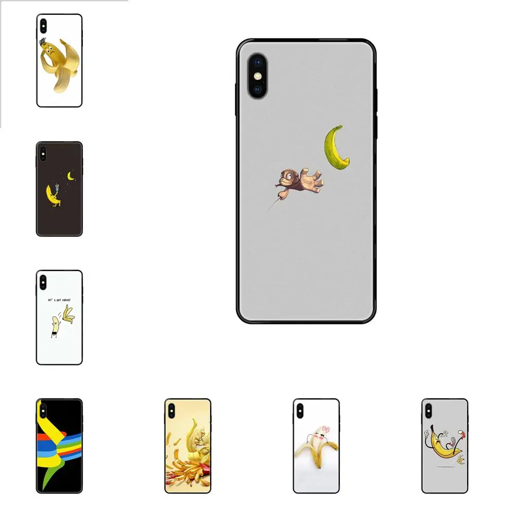 For Apple iPhone 11 12 Pro X XR XS MAX 5 5S 5C SE 6 6S 7 8 Plus Fundas Phone Case Cover Funny Banana For Apple iPhone 11 12 Pro X XR XS MAX 5 5S 5C SE 6 6S 7 8 Plus Fundas Phone Case Cover Funny Banana